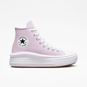 Chuck Taylor All Star Move Platform Seasonal Color - Pale Amethyst/White/White